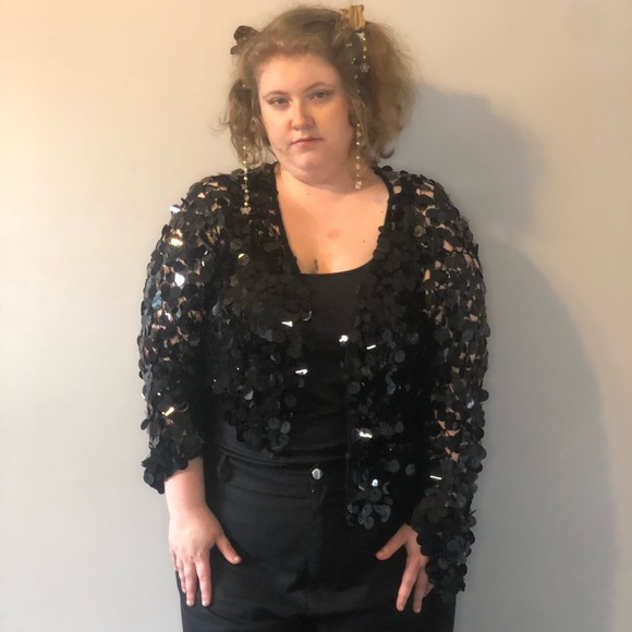 Sequin Cardigan - Picture 3 of 10